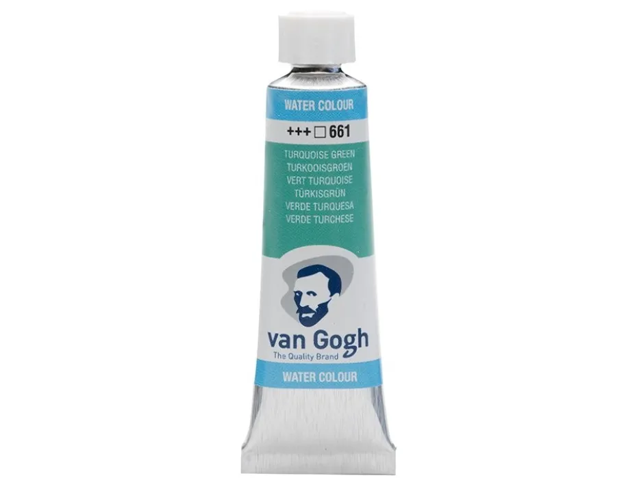 Van Gogh Akvarelltube 10ml – 661 Turquoise green