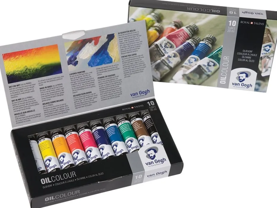 Van Gogh Olje – Basic Sett – 10x20ml