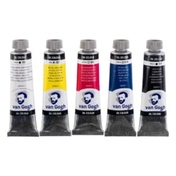 Van Gogh Oljemaling Sett – 5x40ml Primary