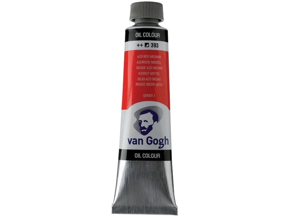 Van Gogh Olje 40ml – 393 Azo red medium