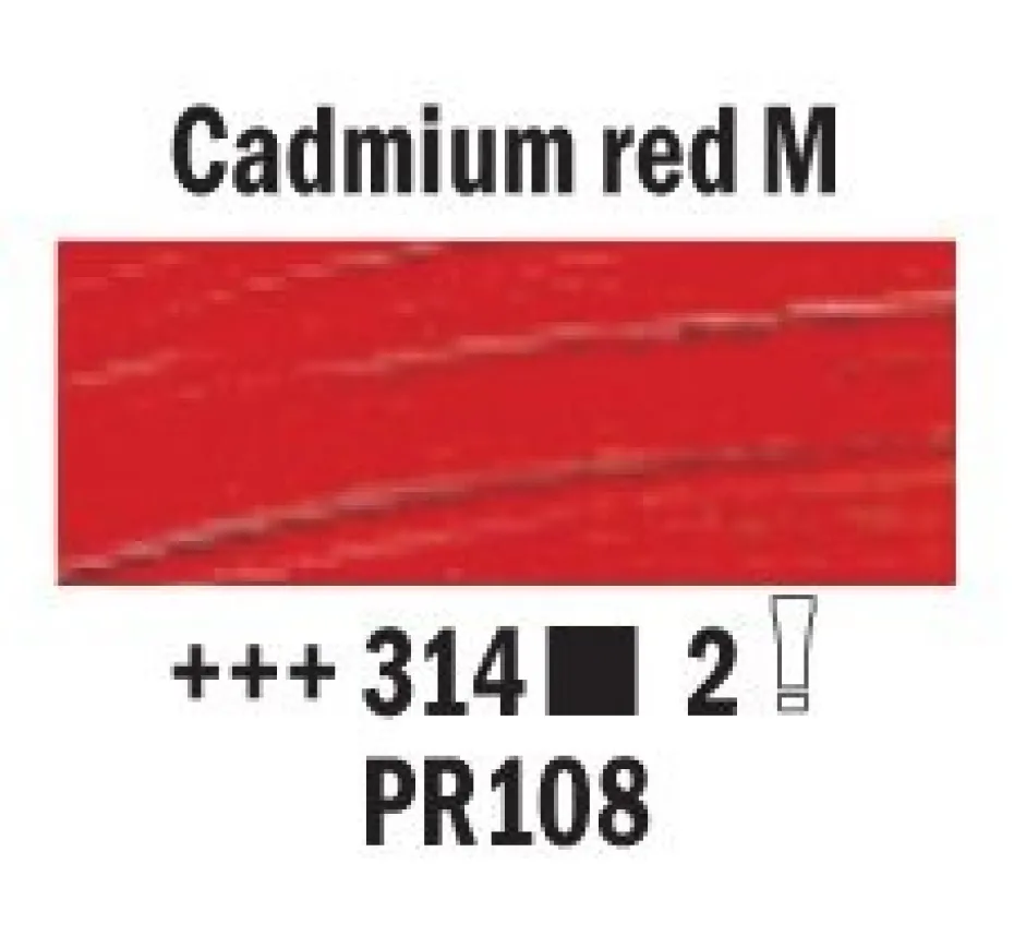 Van Gogh Olje 200ml – 314 Cadmium red medium