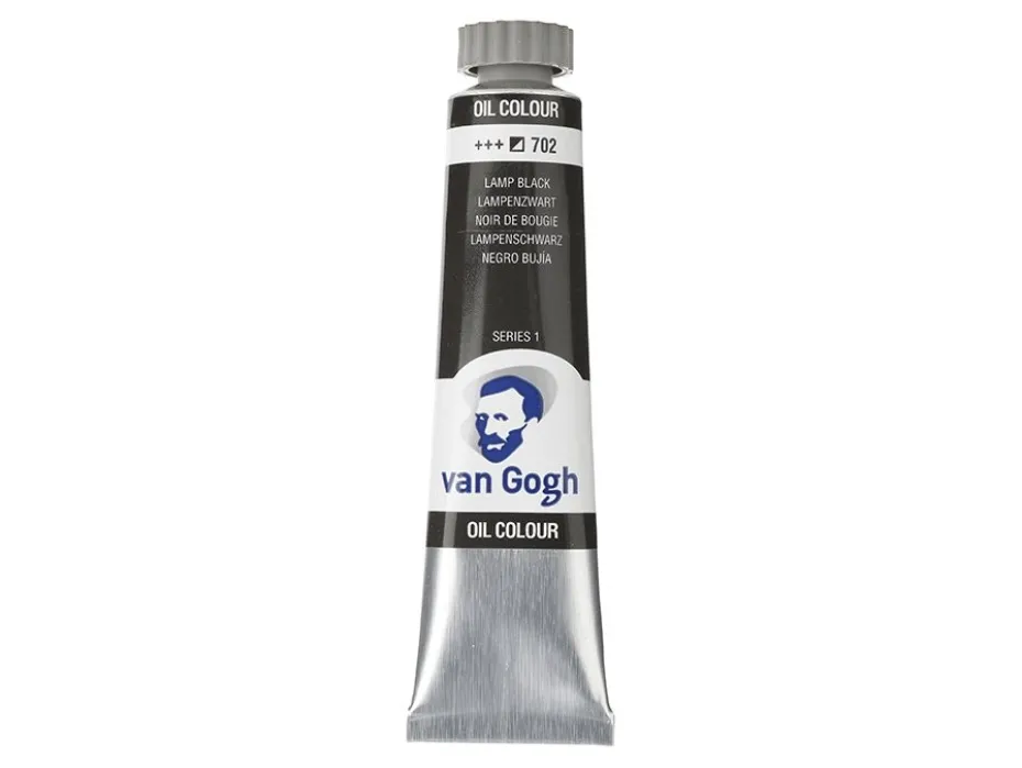 Van Gogh Olje 20ml – 702 Lamp black
