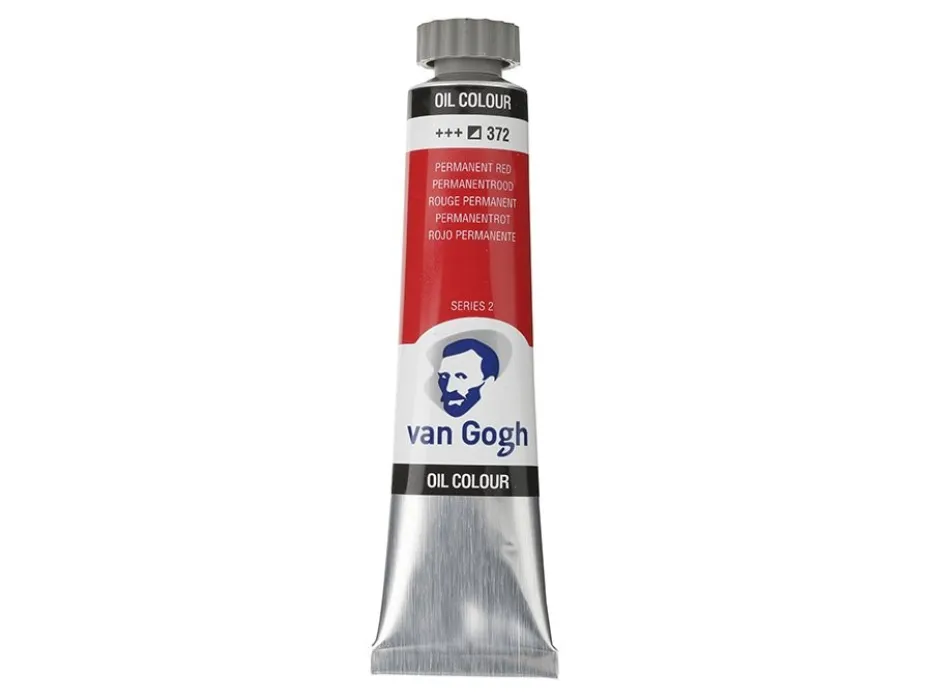 Van Gogh Olje 20ml – 372 Permanent red
