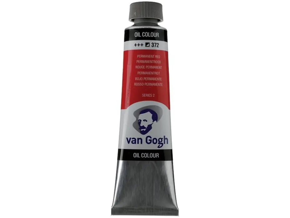 Van Gogh Olje 40ml – 372 Permanent red
