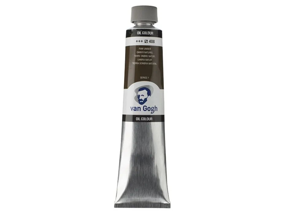 Van Gogh Olje 200ml – 408 Raw umber