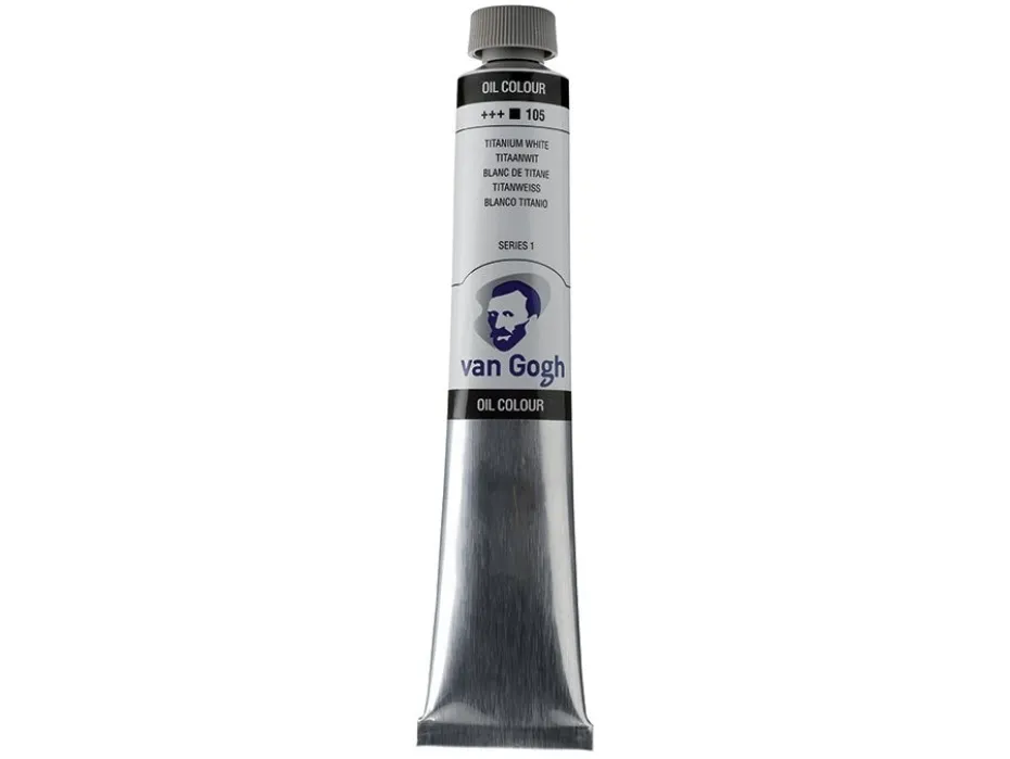 Van Gogh Olje 60ml – 105 Titanium white