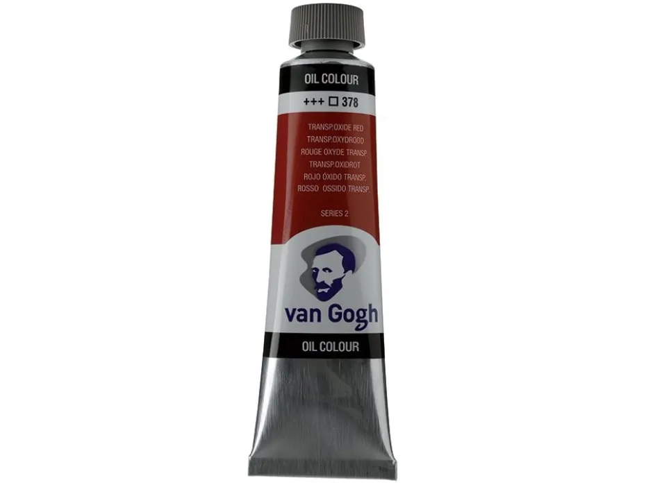 Van Gogh Olje 40ml – 378 Transparent oxide red