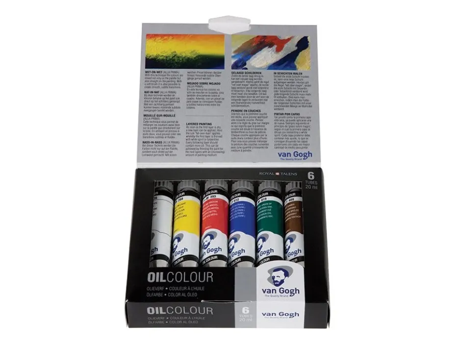 Van Gogh Olje – Startsett – 6x20ml