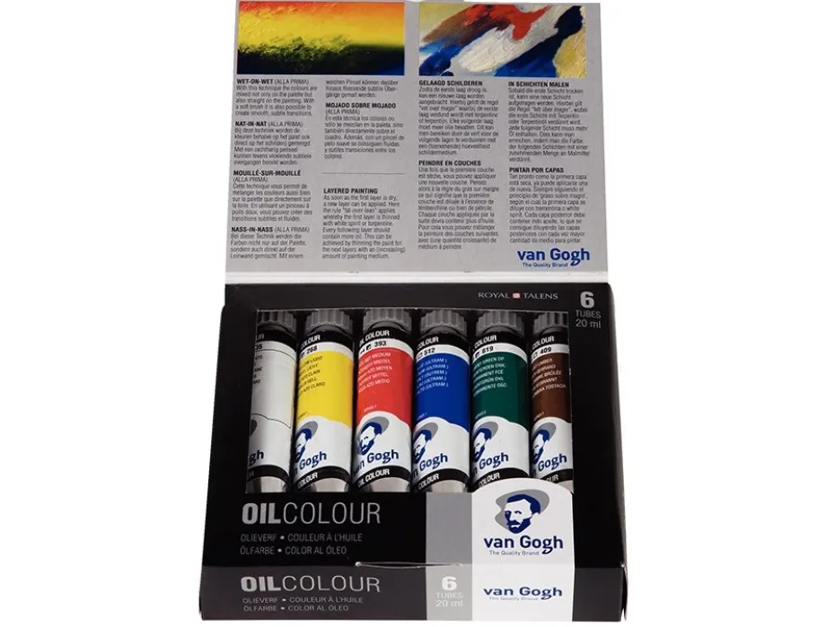 Van Gogh Olje – Startsett – 6x20ml