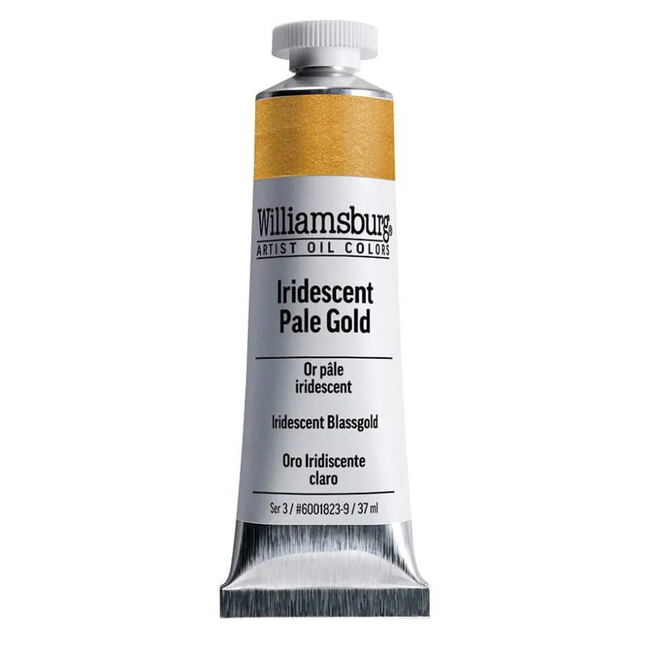 Williamsburg Artist Olje 37ml – 6001823 Iridescent Pale Gold