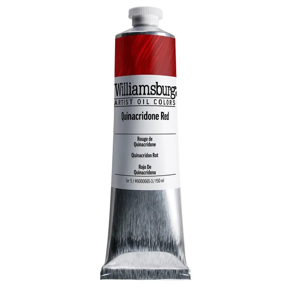 Williamsburg Artist Olje 150ml – 6000665 Quinacridone Red