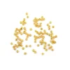 Wireklemme rund – 2,0mm 100stk – Gullfarget