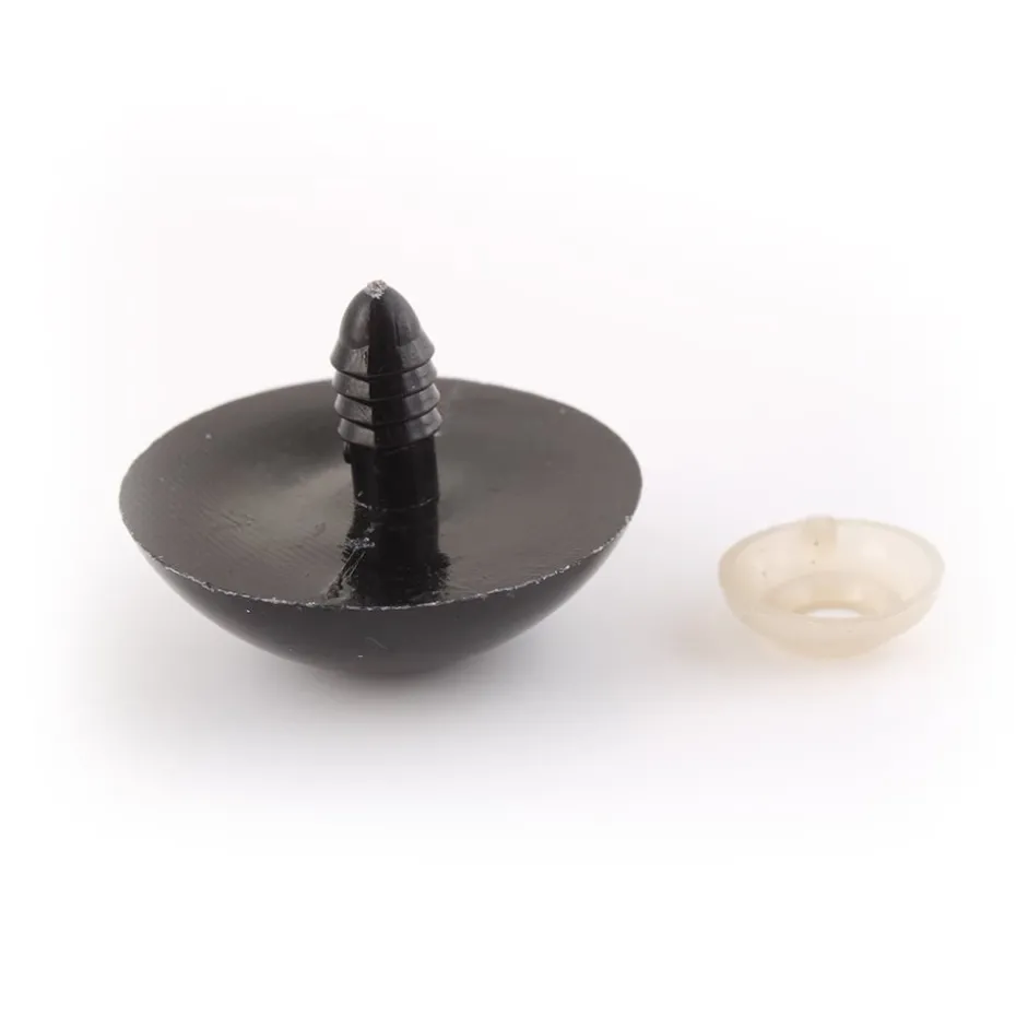 Øye med sikkerhetslås – 30mm – Sort